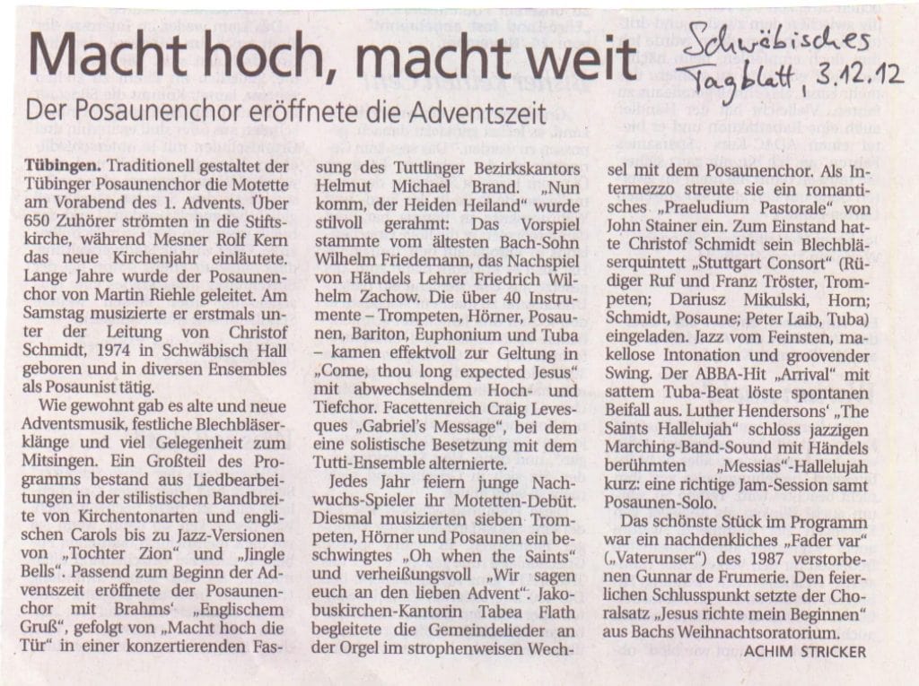 Stuttgart Consort Foto Presse 2